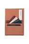 Bloomcard Verta Desert Tan Genuine Leather Vertical Card Holder - 7