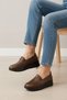 Genuine Leather Full Orthopedic Mother's Shoes Special for Bone Protrusions and Heel Spurs - 2