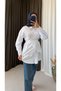 Cross-Tie Shirt - 2379 - White - 2