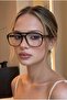 Rondel Women's Blue Light Filtered Glasses – Blue Block Glass, 55 Lenses, Brown Framescreen Glasses