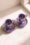 Plum Porcelain Coffee Cup Set for 2 People - 2