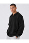 Men's Oversize Polo Collar V-Neck Sweatshirt - 2