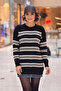 Black Striped Sweater
