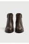 D26Kb-8280 Two Zippered Genuine Leather Boots for Women - 4