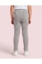 Girls Grey Cable Knit Leggings - 8