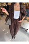 Brown Snap-On Jacket and Pants Set - 51460 - 3