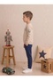 Boy's 100% Cotton Interlock Printed Long Sleeve Pajama Set - 2