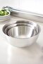 3-Piece Steel 17-19-25 cm Round Dough Kneading Salad Mixing Bowl Kitchen Container - 2