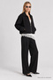 Bomber Jacket Pants Premium Selection Set Lby0100 Black - 3