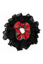 Ruffle Detailed Gingham Scrunchie Buckle