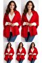 5 Pcs Polar Puffy Chic Premium Soft Boucle Scarf Red