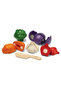 5 Colors Veggie Set — Wooden Pretend Play Set - 2