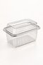 20 Pieces 1000 Cc Leak-Proof Transparent Pet Food Container with Flap Lid, Salad Appetizer Yogurt Takeaway Container - 4