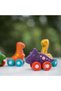 Dino Car - Trio — Wooden Toy Vehicle - 5