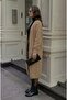 Angora Beard Yarn Long Women's Cardigan - 3