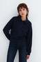 Collared Buttoned Sweatshirt S06096 - 4