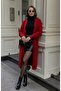 Angora Beard Yarn Long Women's Cardigan