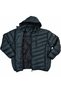 Large Size Hooded Inflatable Men's Coat - 5