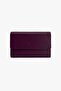 56-2007 Women's Purple Leather Wallet - 2