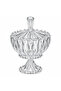 Glass Footed Candy Bowl – 17x14cm