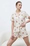 Women's Premium Ruffled Snow White Pajama Set Snow White - 5