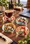 Glass Coaster |   Royal Paws |   4-Piece Set |   Diameter 10cm - 4