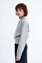 Collared Buttoned Sweatshirt S06096 - 4