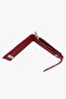 23-1045 Women's Red Leather Wallet - 6