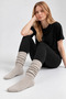 Women's Slouchy Socks Drawstring Loose Socks – Soft Casual Socks - 2