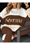 Women's Nevermind Printed 3-Color Crew Neck Sweatshirt - 2
