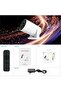 Smart Mini Projector with Android 14, Portable Projector with 4K Support, 180° Rotation, Wi-Fi 6 & BT 5.4, Auto Keystone, Screen Mirroring, Built-in Speaker|| White Color - 7