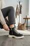 Conpax 8091 Black - Beige Women's Winter Sports Boots - 4