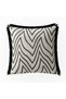 "Vellora" Patterned Tasseled Cushion Cover - 45X45