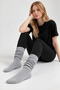Women's Slouchy Socks Drawstring Loose Socks – Soft Casual Socks - 2