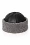 Genuine Leather Snotop Furry Outdoor Leather Börk Hat Unisex