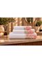 Poli̇na 100% Cotton White Towel Set 3 Pieces - Lale 1622