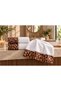 Poli̇na 100% Cotton White Towel Set 3 Pieces - Leopard 1613 - 3