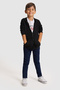 Boy's Black Basic Sweatshirt 50329908-Vr046 - 4