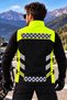 Softshell Fabric, Water Resistant Biker Vest, Reflective, Adjustable from the Sides - 4
