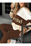 Women's Nevermind Printed 3-Color Crew Neck Sweatshirt - 4