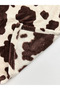 Lcw Home Mixed Cow Pattern Tv Blanket - 5