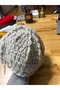 Women's Hand-Knitted Soft Textured Beanie - 3