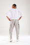 Stripe Detailed Hazar Pants Coc1459 - 5