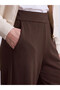 Two Mt Shop Quality Lcw Vision Brown Interlock Plain Comfortable & Relax Women's Sweatpants - 3