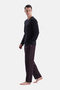 Black Long Sleeve Triple Set - 3