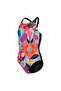 Roses Swimsuit V Back One Piece Children's Multi-Colored Swimsuit 011901550