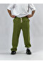 Regular Khaki Men's Jogger Pants with Adjustable Legs Coc3565
