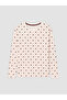 Alita City with a Difference, Lcw Dream Pink Combed Cotton Patterned Long Sleeve Women's Pajama Set - 6