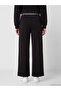 Two Mt Shop Quality Lcw Everyday Black Diving Fabric Plain Standard & Regular Women's Sweatpants - 4