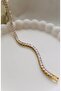 Steel Square Cut Waterway Stainless Bracelet - 3